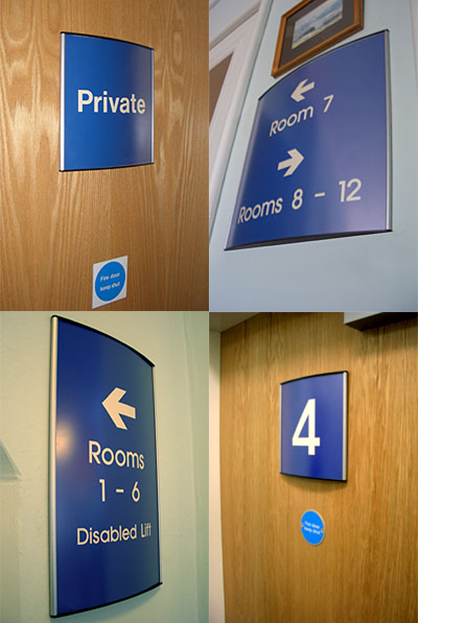 Wall Mounted Signs | Vista System